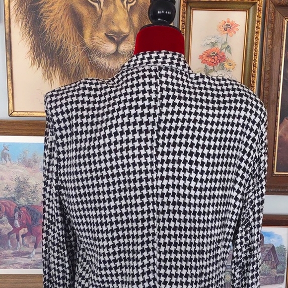 Houndstooth Blazer Details Sportswear - Picture 5 of 12